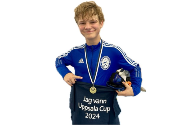 Uppsala Cup 14 og 15 september - Tinius Jacobsen kom på 1 plass i U15 - Gratulerer!